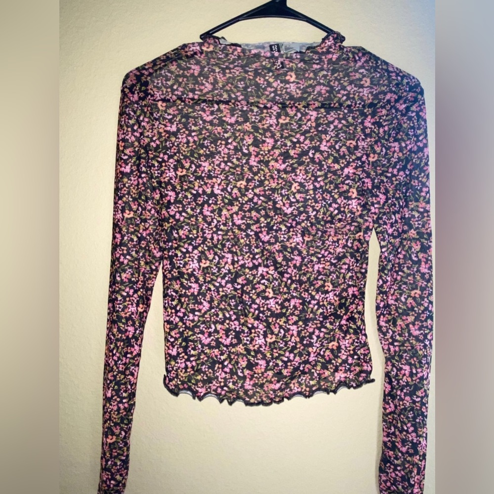 Mesh floral top from H&M